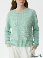 5.9% Lamb Fleece Sparkling Full Sleeve Jumper
