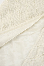 Knit Split Bodycon Maxi Skirt