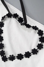 Heart Cutout Gothic T-Shirt