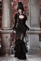 Halloween Lace Fishtail Skirt