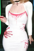 Slim Fit Halter Graphic Mini Dress