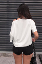 Vintage Crewneck Casual T-Shirt