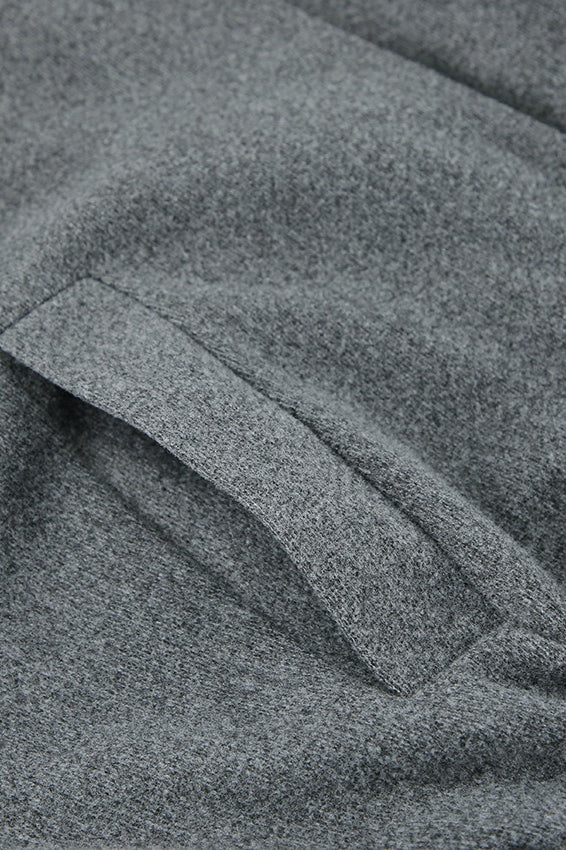 Thick Grey Woolen Jacket