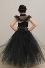 Dark Princess Dress Kid Halloween Costume