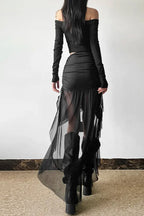 Halloween Goth Party Skirt