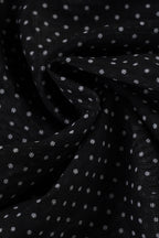 Retro Polka Dot Tie Mini Skirt