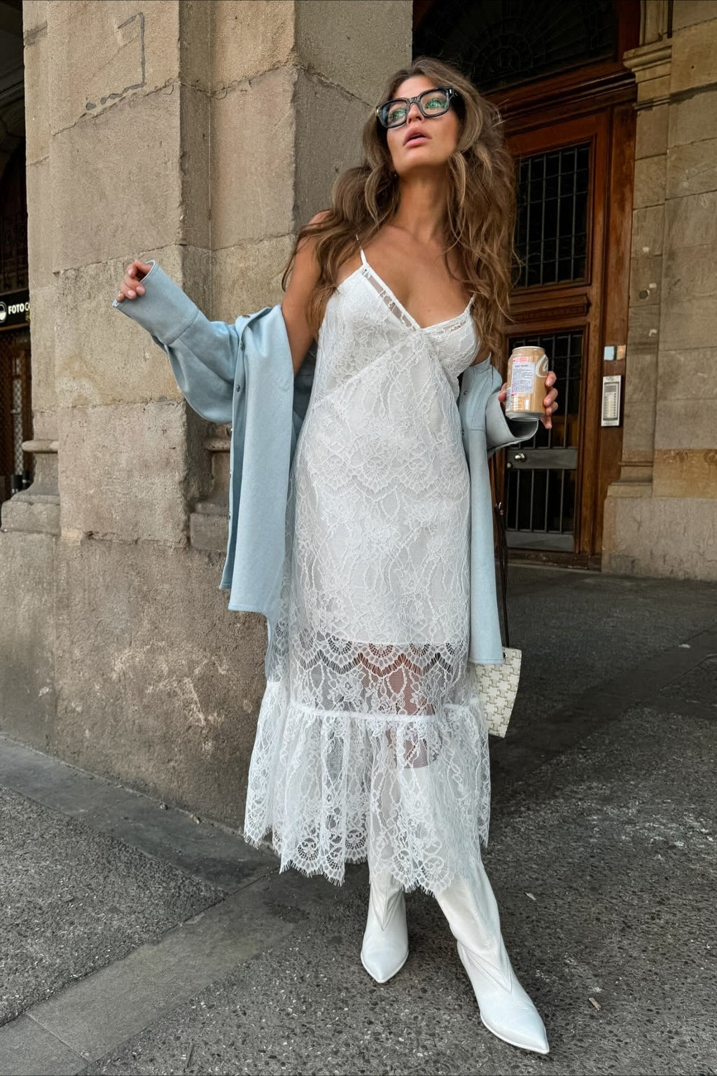 Fringe Halter Backless Boho Dress