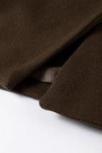 Single-Breasted Winter Coat