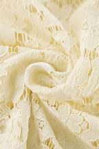 Sheer Jacquard Lace Maxi Skirt