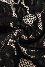 Lace Strapless Bodycon Mini Dress