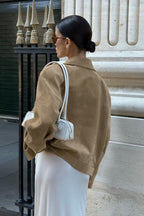 Vintage Suede Relaxed Fit Jacket