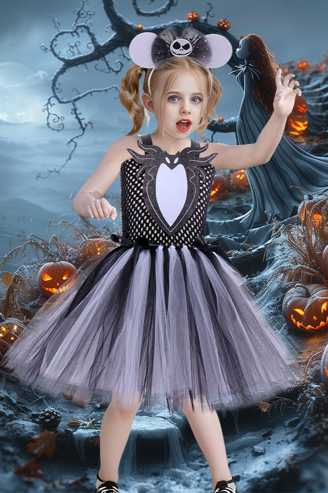 Gothic Jack Dress Kid Halloween Costume