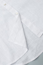 Casual Loose Fit Solid Color Blouse