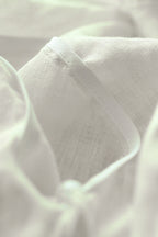 Linen Loose Fit Long Sleeve Blouse