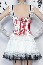 Y2K Bloody Mini Skirt Halloween Costume