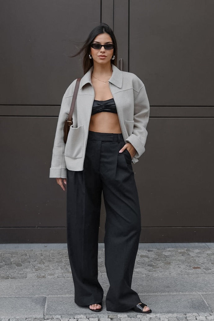 Stylish Wool Blended Jacket