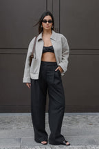 Stylish Wool Blended Jacket