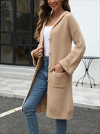 V-Neck Loose Knit Cardigan