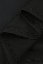 Color Block Off Shoulder Bodycon Mini Dress