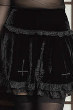 Sexy Halloween Lace Trim Skirt