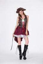 Captain Pirate Dress Halloween Costume
