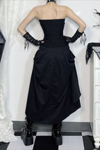 Gothic Dual Wear Flare Skirt