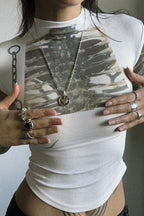 Gothic Graphic Slim Fit T-Shirt