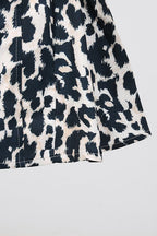 Bold Print Halter Neck Mini Dress