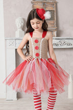 Gingerbread Tutu Dress Kid Halloween