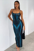 Sexy Sleeveless Bodycon Maxi Dress
