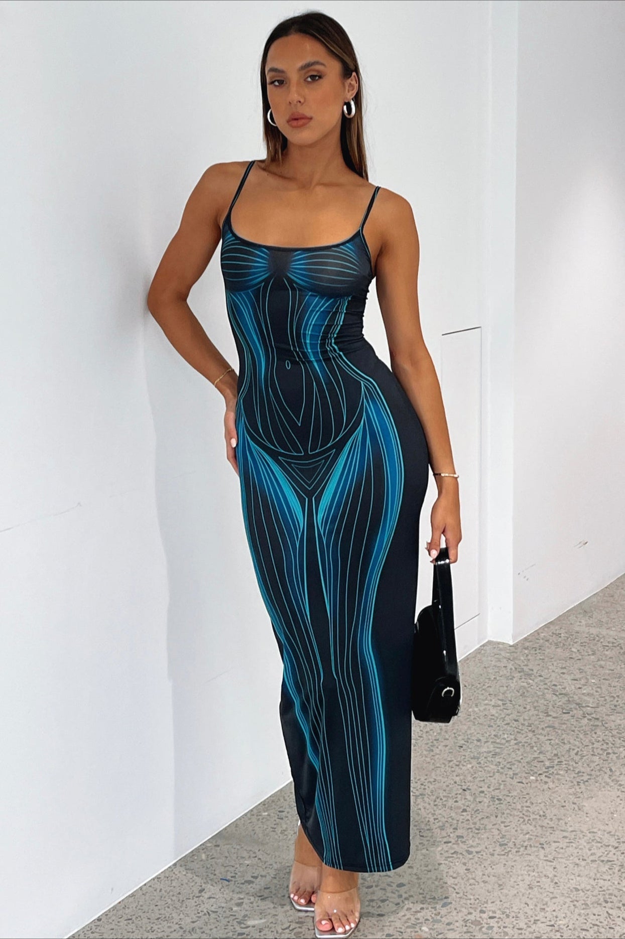 Sexy Sleeveless Bodycon Maxi Dress