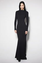 Sexy Backless Eyelet Bodycon Maxi Dress