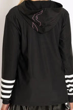 Street Style Bat Skeleton Graphic Hoodie