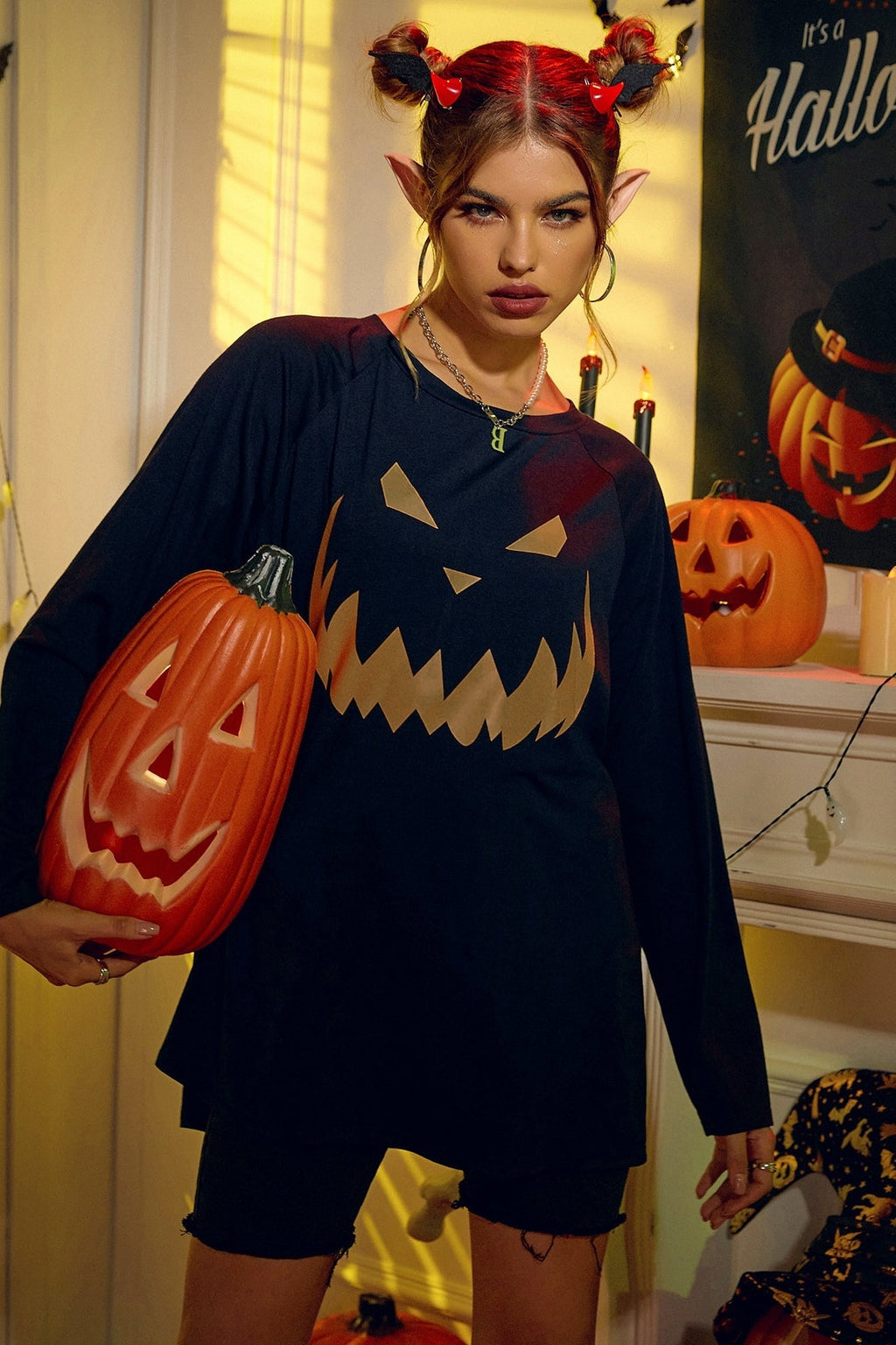 Fashion Loose Halloween Hoodie