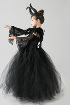 Maleficent Style Kid Halloween Costume