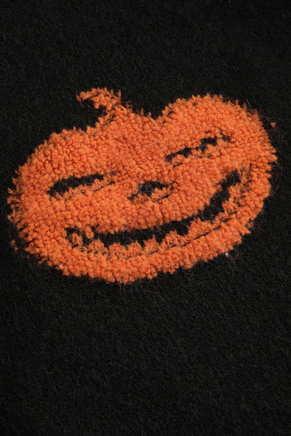 Colorblock Pumpkin Knit Sweater