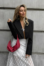 Vintage Black Striped Jacket