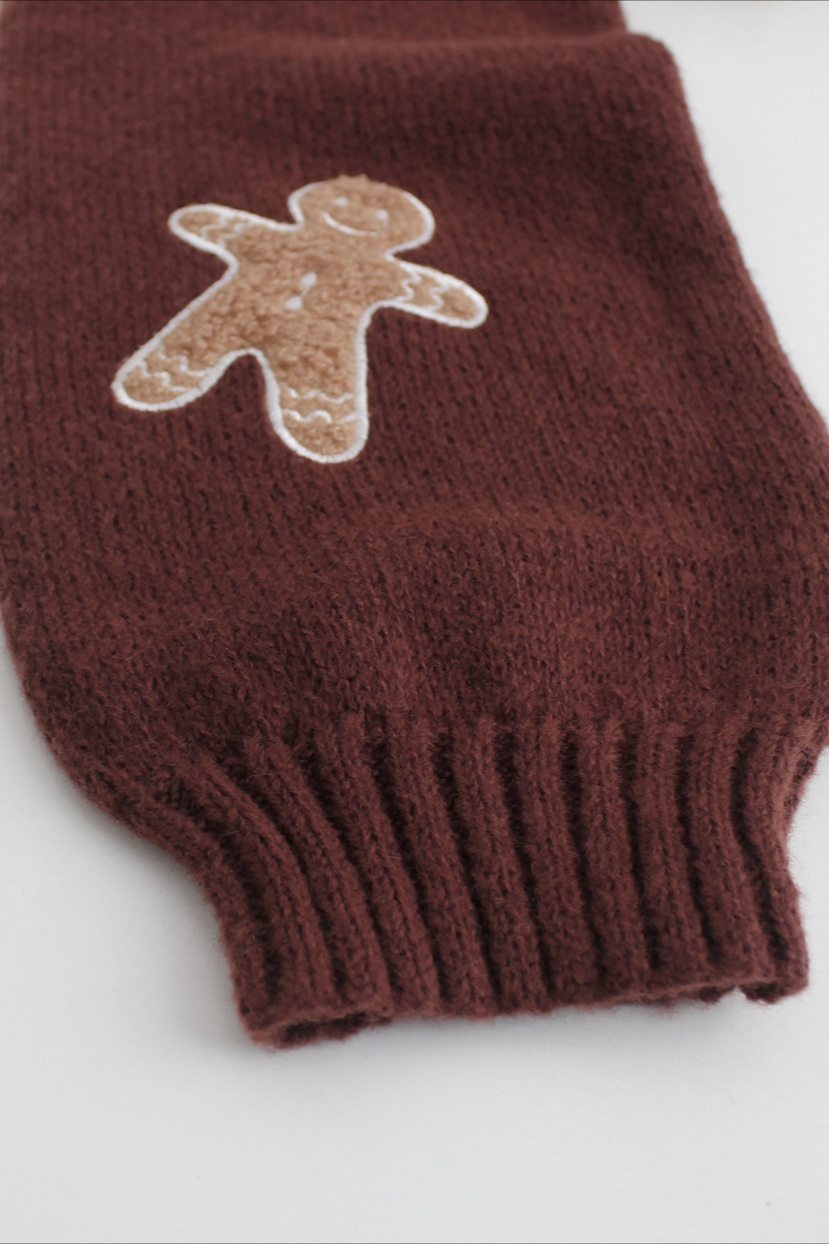 Cookie Character Cropped Knit Cardigan