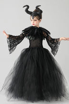 Maleficent Style Kid Halloween Costume