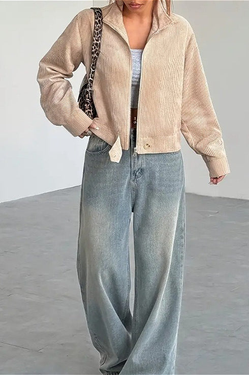 Vintage Drop Shoulder Corduroy Jacket