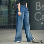 85kg Oversize High Waist Denim Baggy Wide Leg Wash Mother Spring Korean Vintage Straight Streetwear Jean