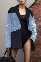 Loose Fit Summer Denim Coat