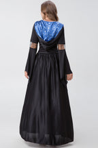 Halloween Dark Witch Stage Performance Maxi Dress