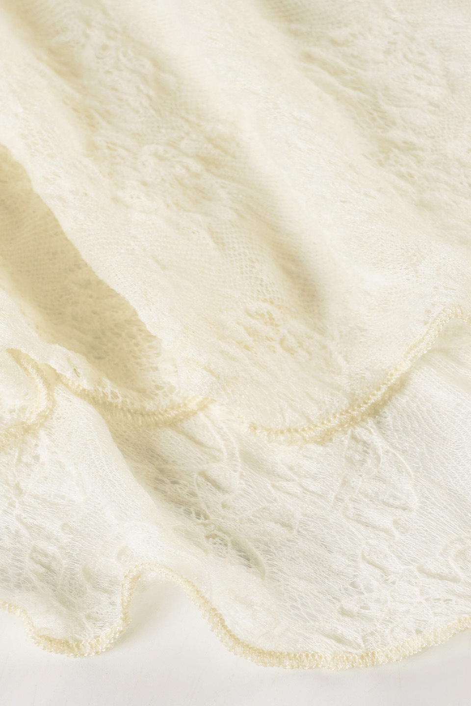 Lace Ruched Split Asymmetrical A-line Skirt