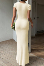 French Style Sexy Mermaid Boho Dress