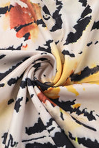 Tiger Print Cutout Cami Mini Dress