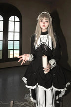 Halloween Gothic Cross Lolita Dress