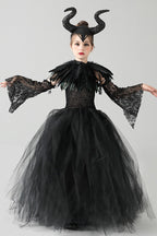 Maleficent Style Kid Halloween Costume
