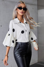Elegant Fashion Button-Up Blouse