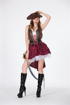 Captain Pirate Dress Halloween Costume